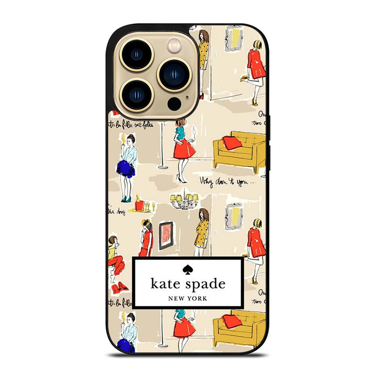 KATE SPADE NEW YORK ART iPhone 14 Pro Max Case Cover