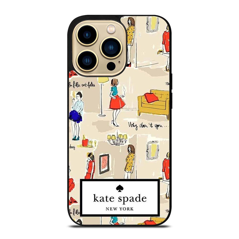 KATE SPADE NEW YORK COMIC iPhone 14 Pro Max Case Cover