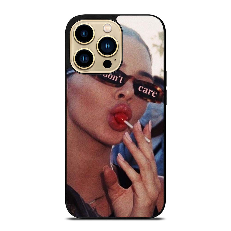 KENDALL JENNER I DON'T CARE iPhone 14 Pro Max Case Cover