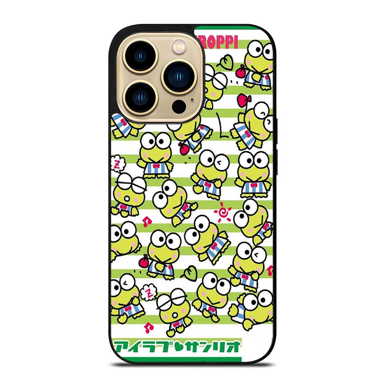 KEROPPI COLLAGE CARTOON iPhone 14 Pro Max Case Cover