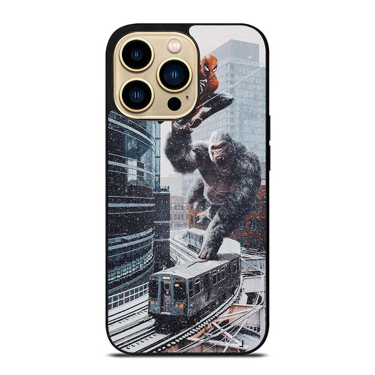 KINGKONG VS SPIDER iPhone 14 Pro Max Case Cover