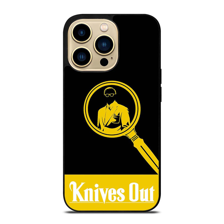 KNIVES OUT DANIEL CRAIG SILHOUETTE iPhone 14 Pro Max Case Cover