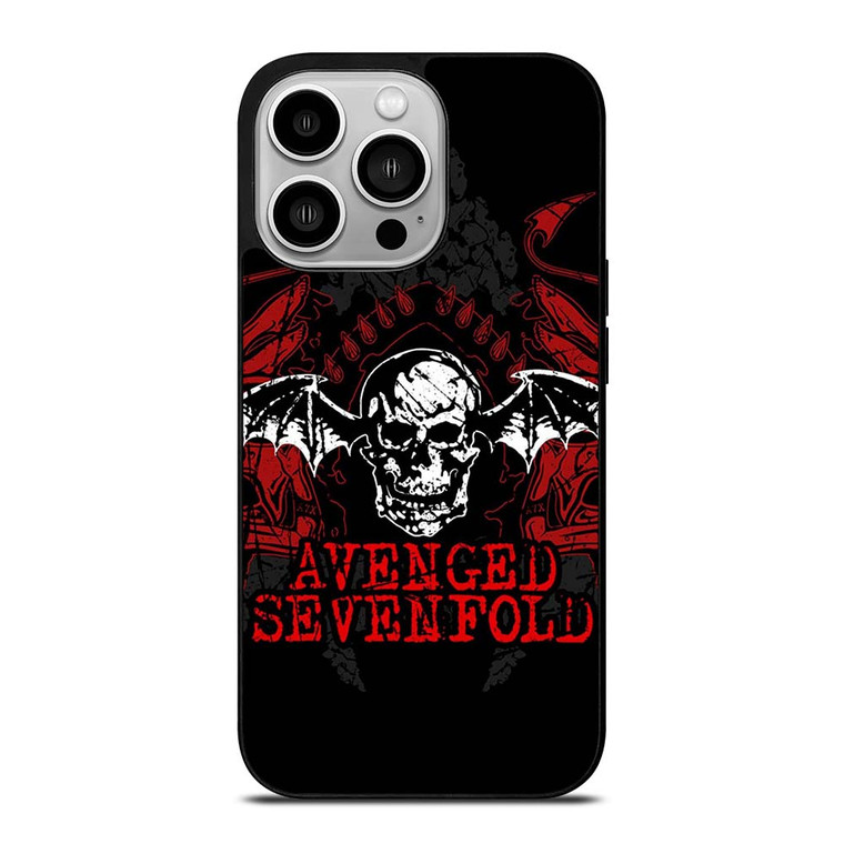 A7X AVENGED SEVENFOLD ROCK BAND iPhone 14 Pro Case Cover
