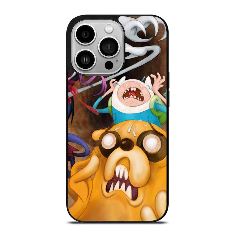 ADVENTURE TIME FINN AND JAKE CARTOON iPhone 14 Pro Case Cover