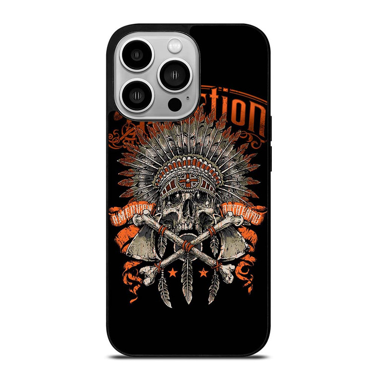 AFFLICTION SKULL iPhone 14 Pro Case Cover