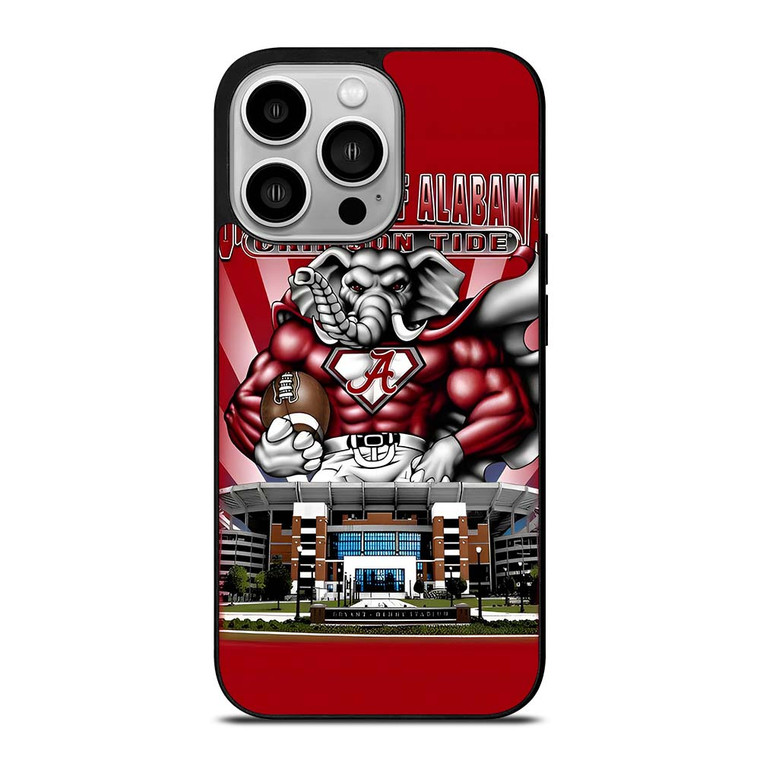 ALABAMA CRIMSON CAMPUS iPhone 14 Pro Case Cover