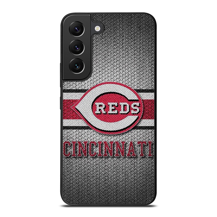 CINCINNATI RED MLB BASEBALL METAL Samsung Galaxy S22 Plus Case Cover