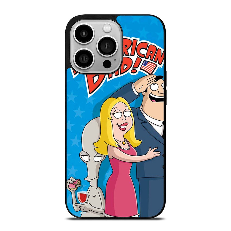 AMERICAN DAD CARTOON MOVIE iPhone 14 Pro Case Cover