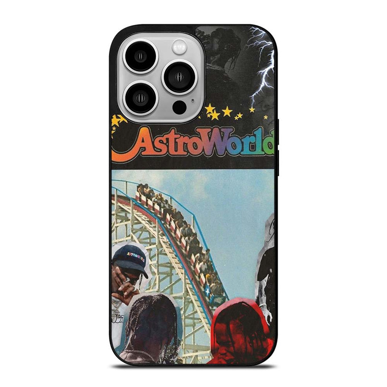 ASTROWORLD TRAVIS SCOTT COLLAGE iPhone 14 Pro Case Cover