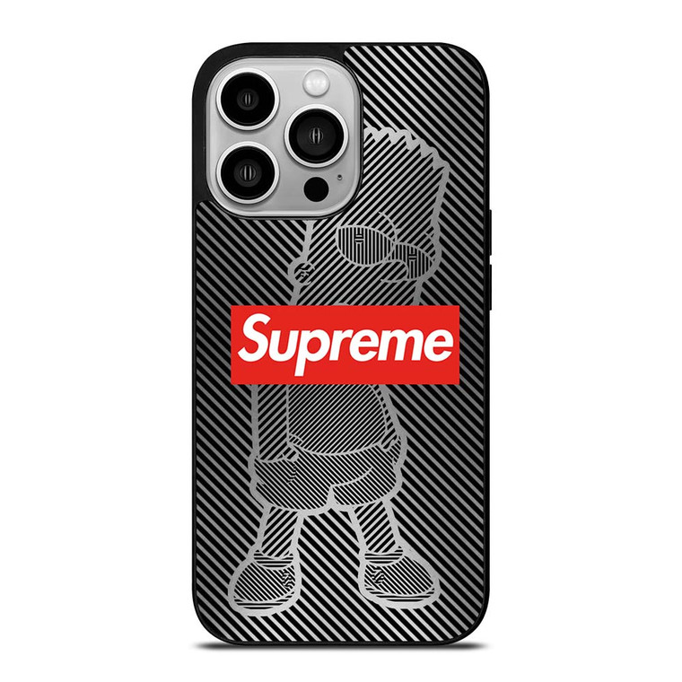 BART SIMPSON STRIPE SUPREME iPhone 14 Pro Case Cover