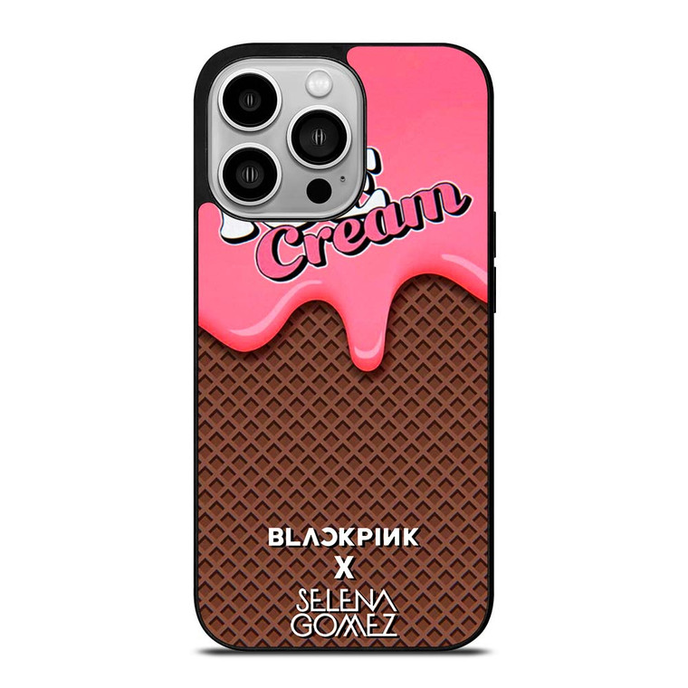 BLACK PINK SELENA GOMEZ ICE CREAM iPhone 14 Pro Case Cover
