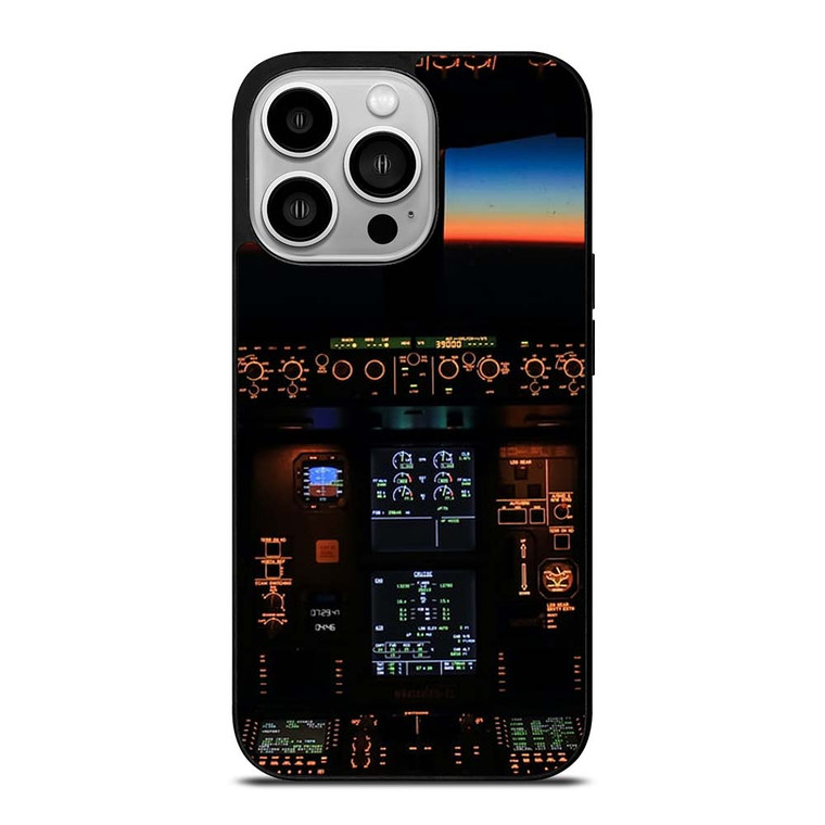 BOEING PLANE COCKPIT iPhone 14 Pro Case Cover