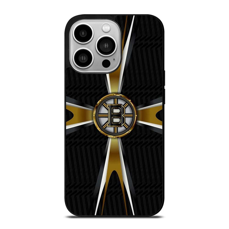 BOSTON BRUINS HOCKEY LOGO iPhone 14 Pro Case Cover