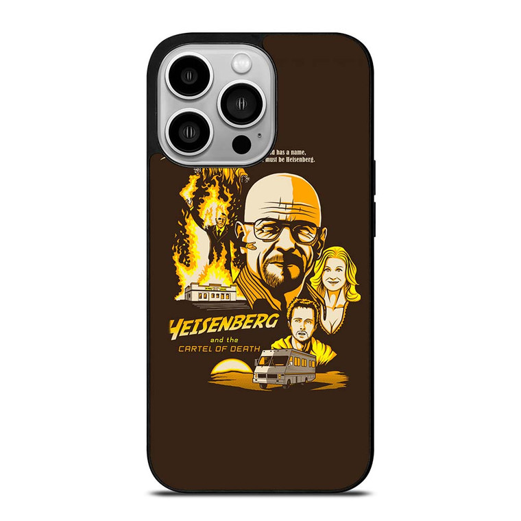 BREAKING BAD CARTEL OF DEATH iPhone 14 Pro Case Cover
