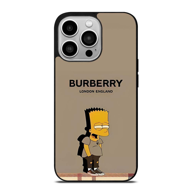 BURBERRY LONDON THE SIMPSONS iPhone 14 Pro Case Cover