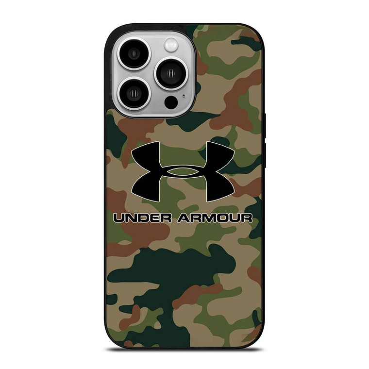 CAMO UNDER ARMOUR LOGO iPhone 14 Pro Case Cover