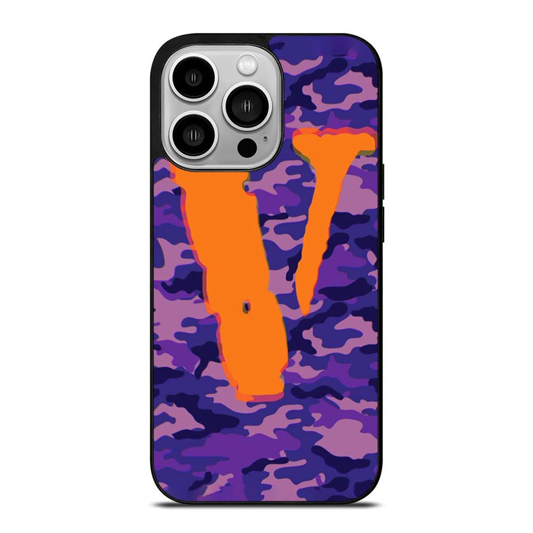 CAMO VLONE LOGO iPhone 14 Pro Case Cover