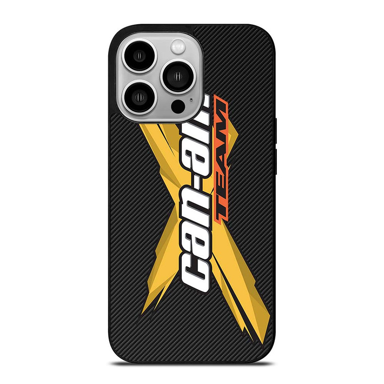 CAN AM X TEAM CARBON iPhone 14 Pro Case Cover