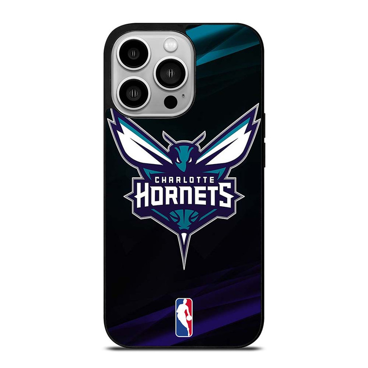 CHARLOTTE HORNETS NBA LOGO iPhone 14 Pro Case Cover