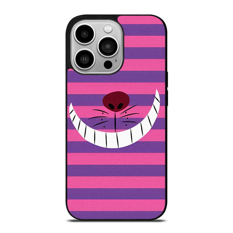CHESHIRE CAT STRIPE iPhone 14 Pro Case Cover
