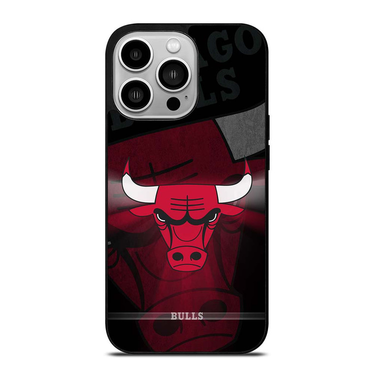 CHICAGO BULLS NBA SYMBOL iPhone 14 Pro Case Cover