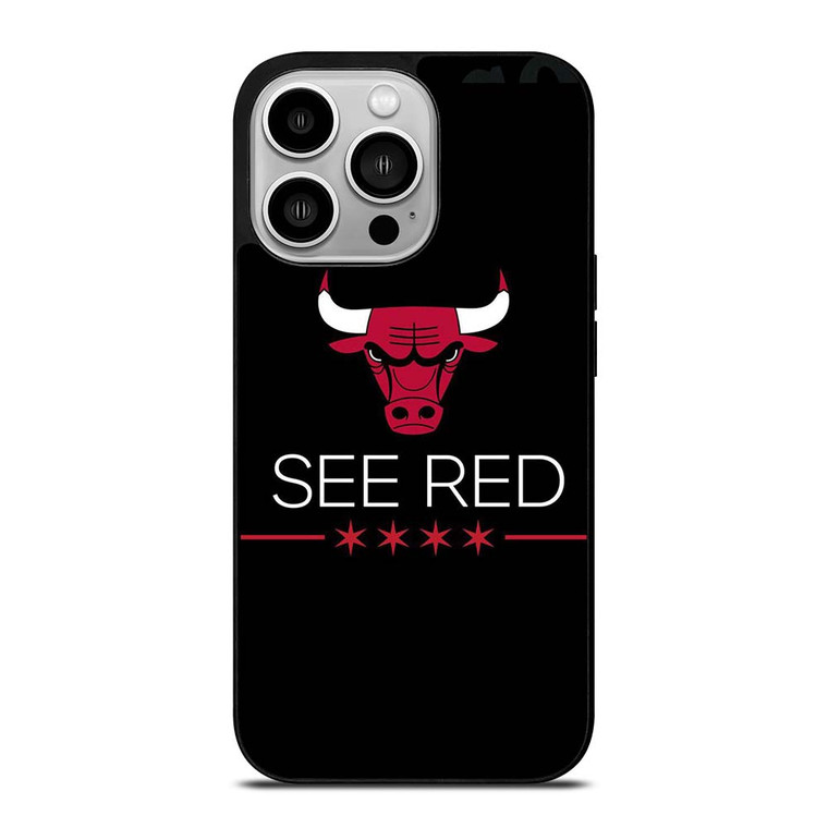 CHICAGO BULLS SYMBOL iPhone 14 Pro Case Cover