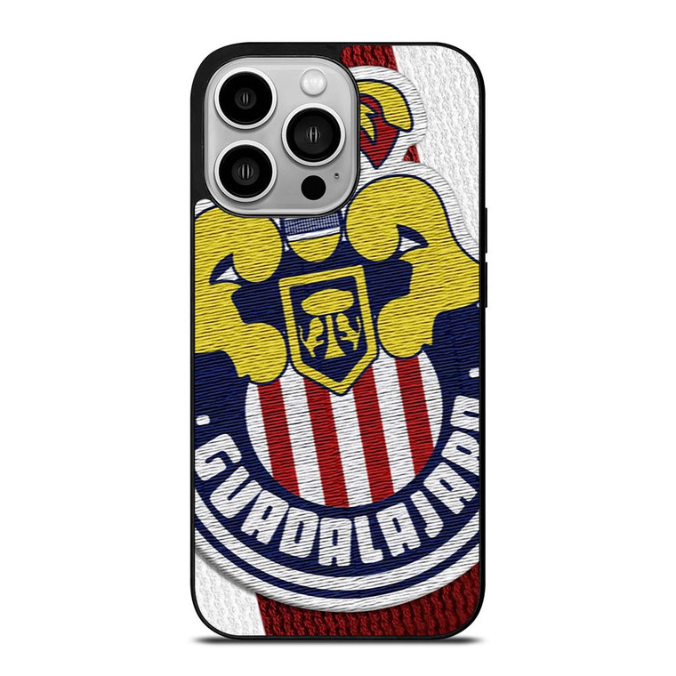 CHIVAS DE GUADALAJARA EMBOIRED LOGO iPhone 14 Pro Case Cover