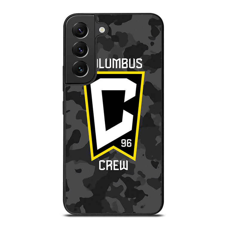 COLUMBUS CREW MLS BLACK CAMO Samsung Galaxy S22 Plus Case Cover