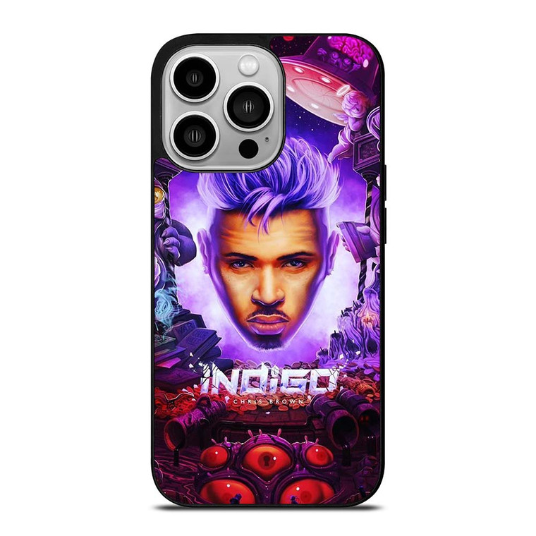 CHRIS BROWN INDIGO ALBUM COVER iPhone 14 Pro Case Cover