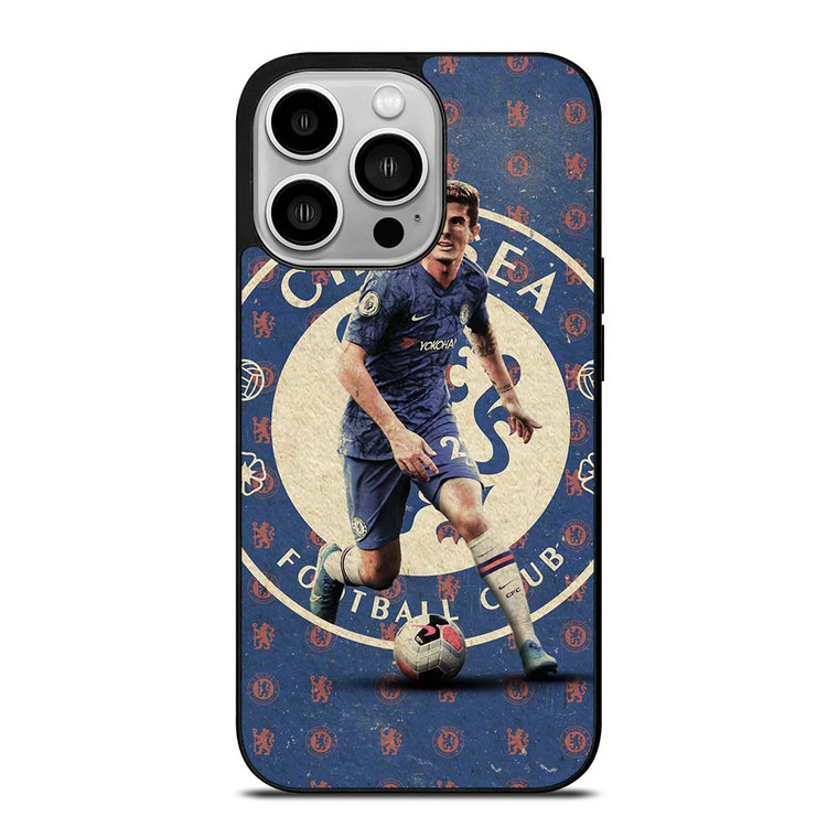 CHRISTIAN PULISIC CHELSEA ART iPhone 14 Pro Case Cover
