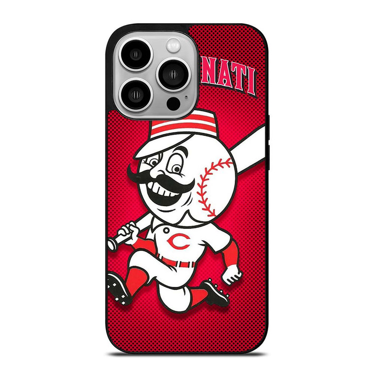 CINCINNATI REDS BASEBALL MASCOT iPhone 14 Pro Case Cover