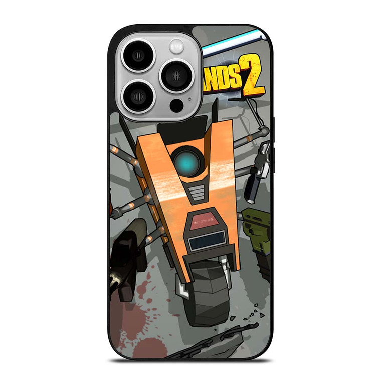 CLAPTRAP BORDERLANDS CARTOON iPhone 14 Pro Case Cover