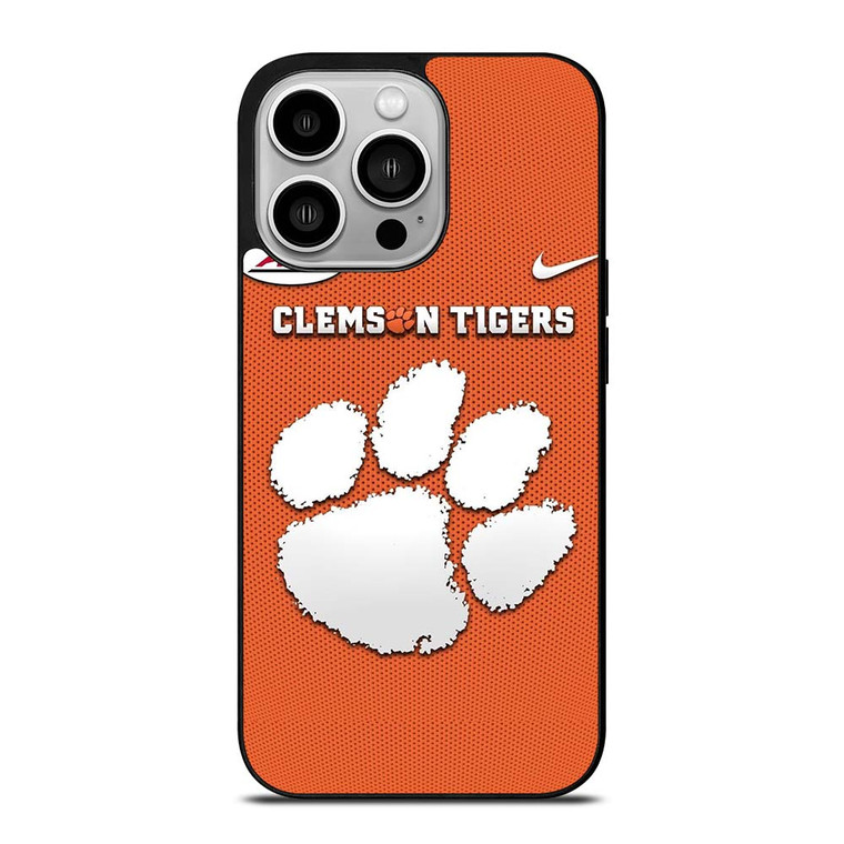 CLEMSON TIGERS CLAWS iPhone 14 Pro Case Cover