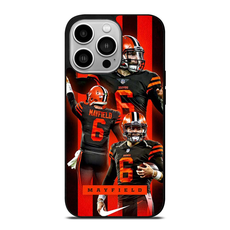 CLEVELAND BROWNS BAKER MAYFIELD 6 iPhone 14 Pro Case Cover