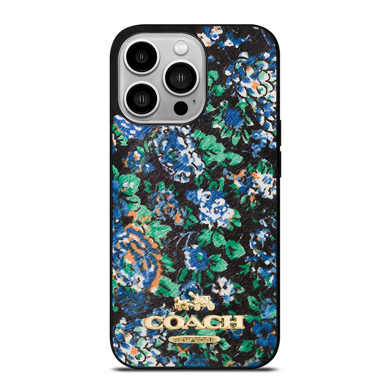 COACH NEW YORK MEADOW iPhone 14 Pro Case Cover