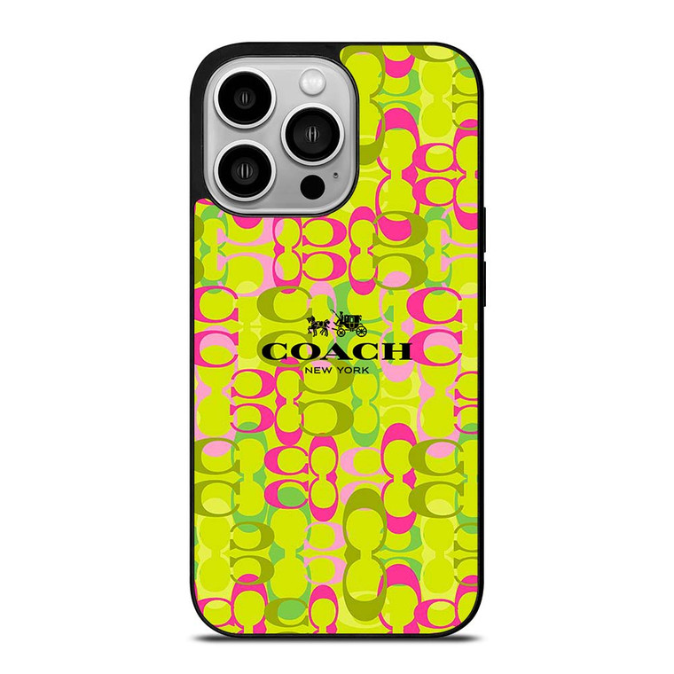 COACH NEW YORK NEW DESIGN iPhone 14 Pro Case Cover