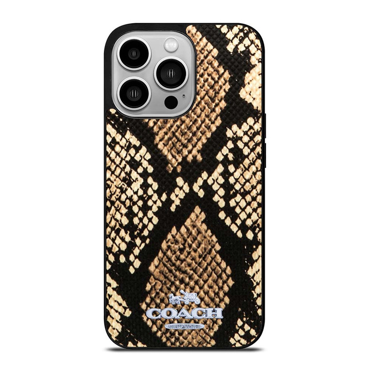 COACH NEW YORK SIGNATURE CITY iPhone 14 Pro Case Cover