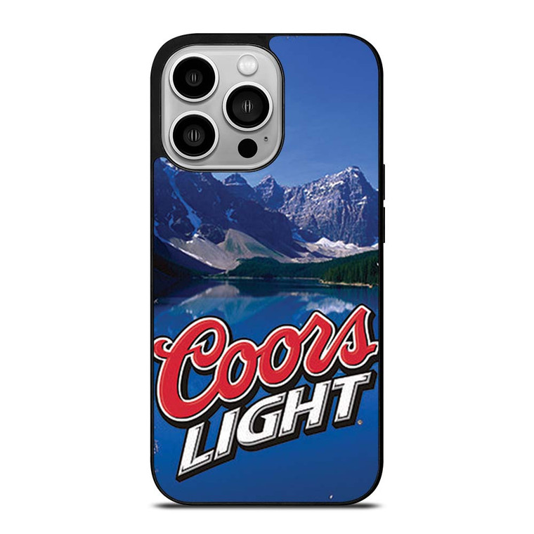 COORS BEER LIGHT BLUE iPhone 14 Pro Case Cover
