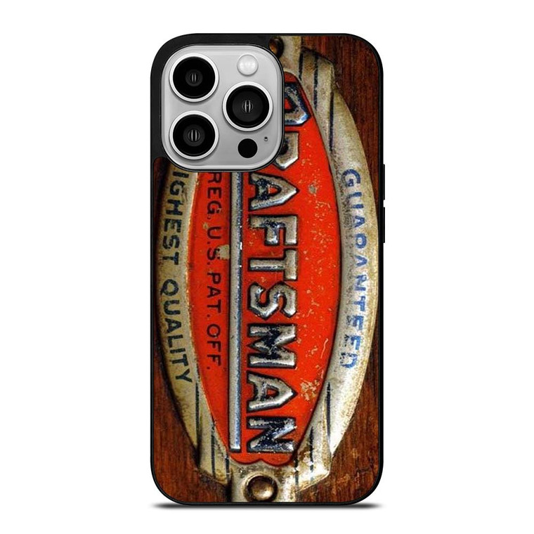 CRAFTSMAN TOOLS LOGO BADGE iPhone 14 Pro Case Cover