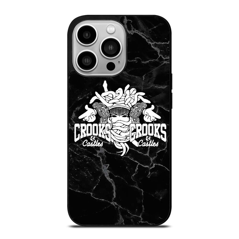CROOKS AND CASTLES BANDANA MARBLE iPhone 14 Pro Case Cover
