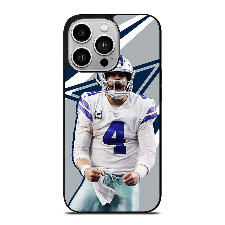 DARK PRESCOTT DALLAS COWBOYS iPhone 14 Pro Case Cover