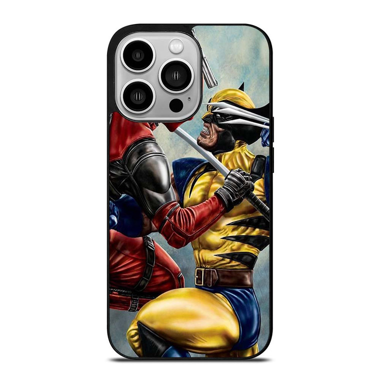 DEADPOOL VS WOLVERINE iPhone 14 Pro Case Cover