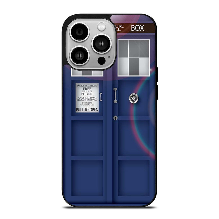 DOCTOR WHO PUBLIC CALL BOX iPhone 14 Pro Case Cover