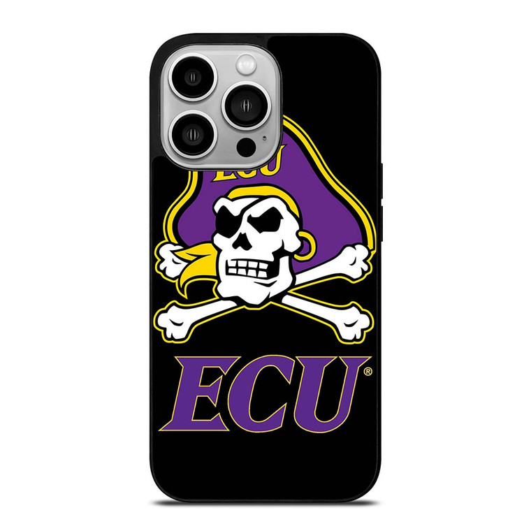 EAST CAROLINA PIRATES FOOTBALL LOGO iPhone 14 Pro Case Cover