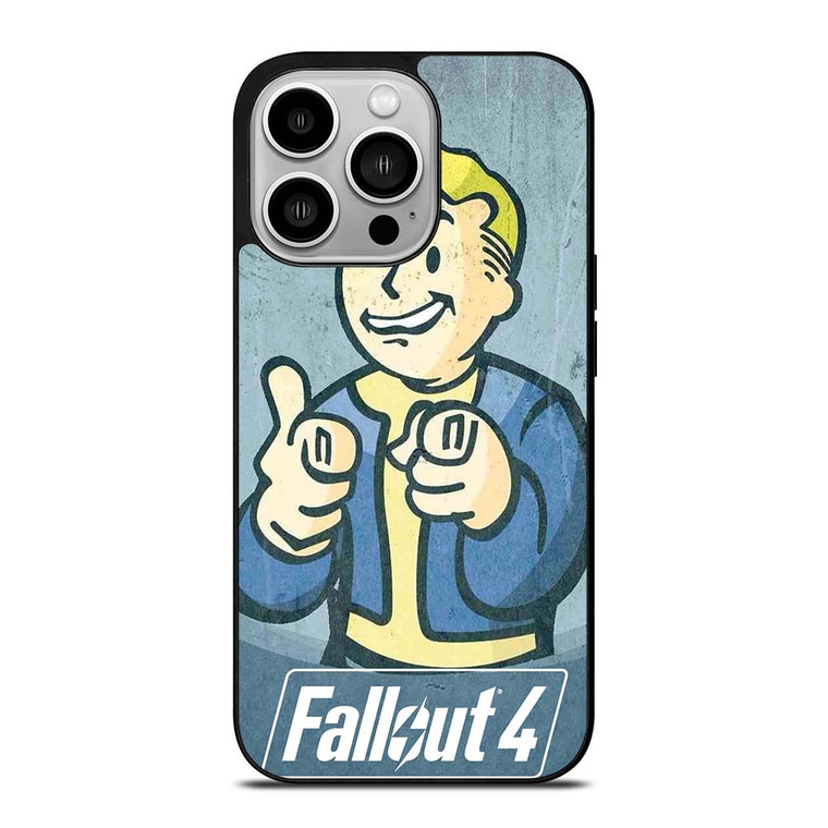 FALLOUT VAULT BOY POSTER iPhone 14 Pro Case Cover