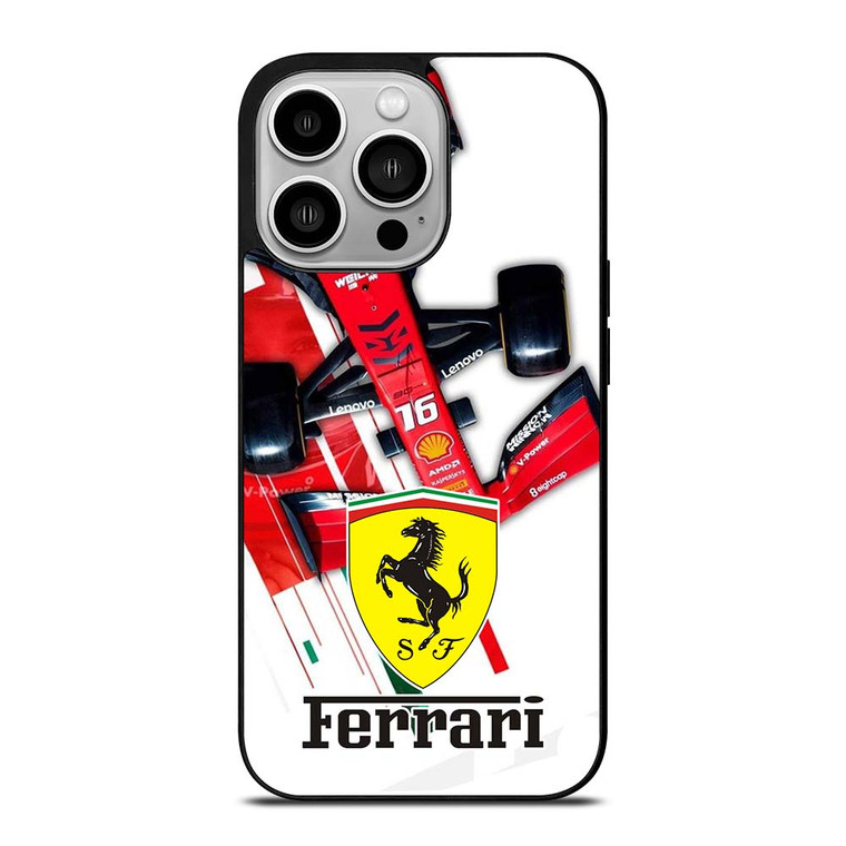 FERRARI CAR F1 LOGO iPhone 14 Pro Case Cover