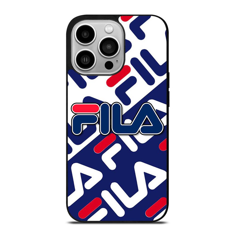 FILA SPORT LOGO COLLAGE iPhone 14 Pro Case Cover