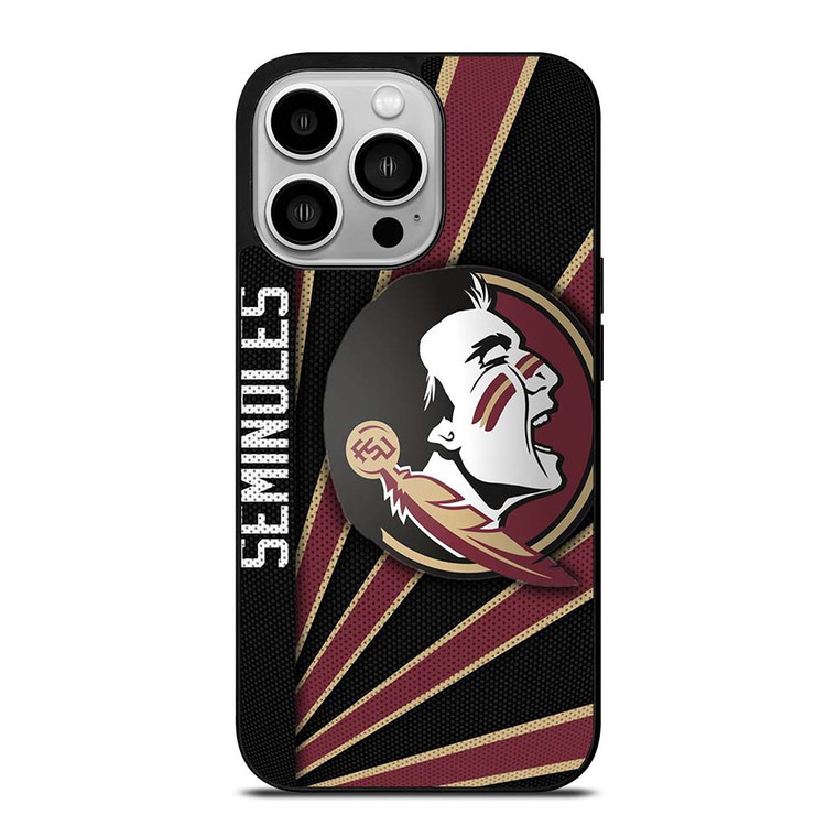 FLORIDA STATE FSU NFL LOGO iPhone 14 Pro Case Cover
