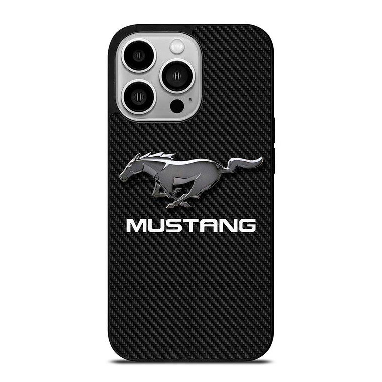 FORD MUSTANG CARBOON iPhone 14 Pro Case Cover