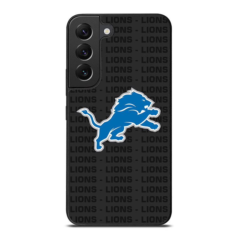 DETROIT LIONS FOOTBALL TEXT Samsung Galaxy S22 Plus Case Cover